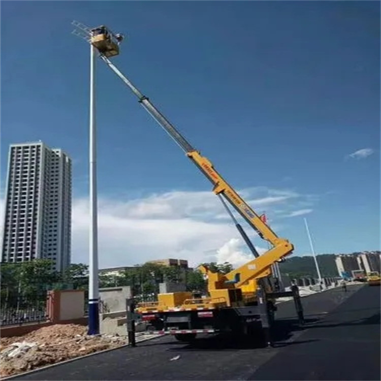 连云港维修路灯的曲臂升降车出租